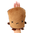 USB Hand Warmer Glove Toast Cute Heating Half Finger Wearable Fingerless