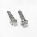 Suleve M6ST1 50Pcs M6 External Triangle Bolt Anti Theft 304 Stainless Steel Machine Screw Triangular Washer Head Bolt