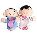 Funny Family Finger Puppets Story Set Toy Gift for Kids Baby