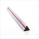 30cm White Triangular Metric Scale Ruler Plastic Three Color Coded Sides