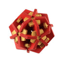Wooden Emperor Star Children 's Educational Toys Kong Ming Lock Children's Educational Toys