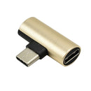 2 In 1 Type C Dual Headphone Jack Adapter Audio Charger for Samsung Huawei Splitter Converter Xiaomi mi 8