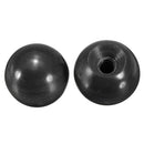 2pcs Handle Ball Knobs 6mm Bore 25 Dia Threaded Round Plastic For Machine Tool