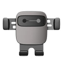 Baseus Metal Cube Gravity Linkage Automatic Lock Air Vent Car Phone Holder With 5 Emotion Stickers For 4.7-6.6 Inch Smart Phone