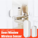 WiFi Smart Door Window Sensor Magnetic Contact Smart Home Detector Compatible with Alexa Alarm System