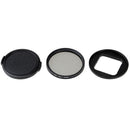 58mm Circular Polarizing CPL Filter Cap Lens for Canon Nikon Sony Olympus Gopro Hero 3 Action Camera