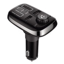 Bakeey 3.4A Dual USB LED Display Wireless Handsfree Car Kit MP3 Player FM Transmitter Fast Charging USB Car Charger For iPhone 11 Pro Huawei P30 Mate 30 S10+