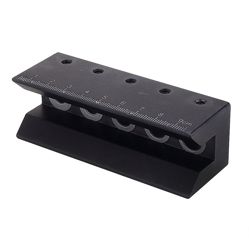 6/7/8/9/10mm Aluminum Alloy Handhled V Drill Guide Drill Straight Angle Guide Dowel Jig Woodworking