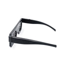 LUSTREON USB Chargeable LED Party Light Up Glasses with 8 Patterns for Nightclub Christmas Wearing