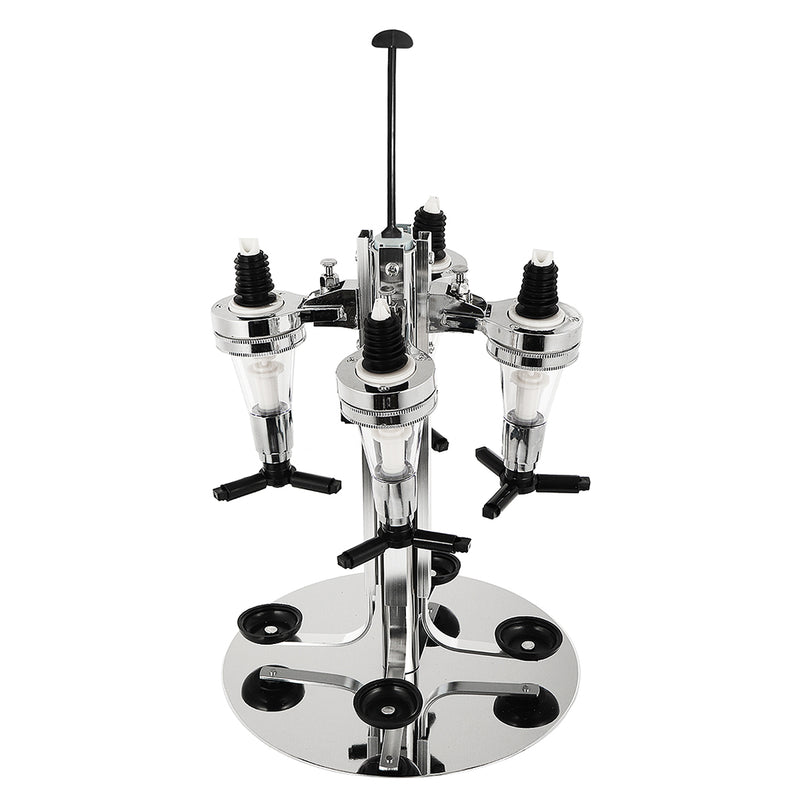 4 Head Bar Wine Juice Alcohol Liquor Cocktail Beer Pourer Bottle Shot Dispenser Wine Decanter