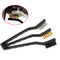 Copper Wire/ Iron Wire/Nylon Wire Toothbrush Nozzle Heated Bed Cleaning Brush Three-Piece/Set for 3D Printer Part