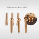 Copper Abalone Guitar Bridge Bone Pins Set Guitar Parts For Acoustic Guitar