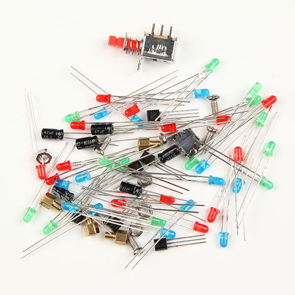 Geekcreit Christmas Tree LED Flash Kit With Transparent Cover DIY Electronic Kit