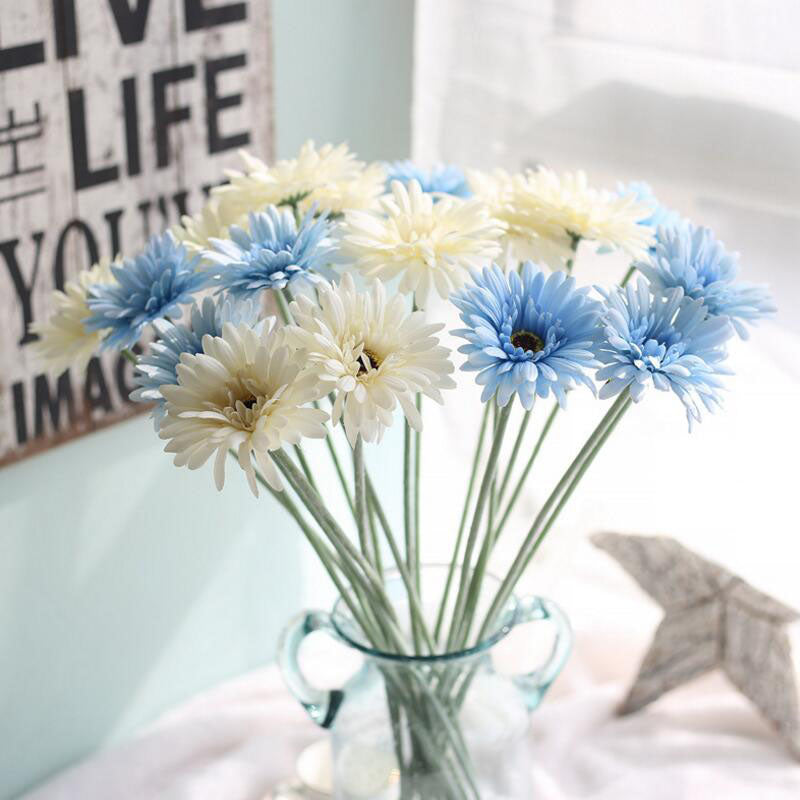 Artificial African Chrysanthemum Flower For Wedding Decorations Silk Daisy Fake Flower Party Home