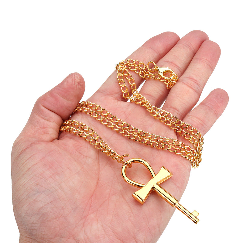 8 Pcs/ Set Anime Pendant Necklace Set Fashion Necklace Pendant Keychain DIY Jewelry Kits