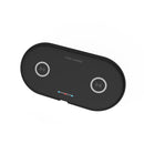 2 in 1 Wireless Fast Car Charger Pad 20W Quick Charging For iPhone8/ Xs Max Etc