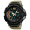 SKMEI 1343 Digital Watch Dual Display Chronograph 3 Time Waterproof Alarm Digital Quartz Wrist Watch