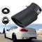 Stainless Steel Black Exhaust Muffler Tip Pipe For Universal All Car 63mm Inlet