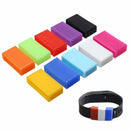 KALOAD 10pcs/set Security Watch Band Clasp Keeper Ring Loop Fastener For Fitbit Charge HR