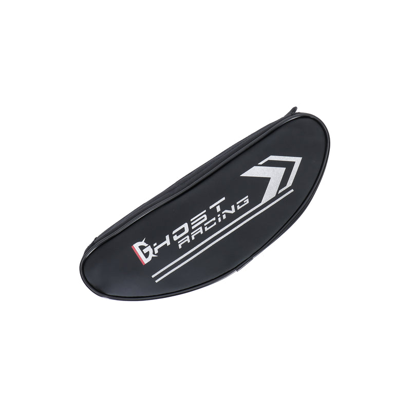 GHOST RACING Motorcycle Handlebar Crossbody Waist Bag Men Women Waterproof Fork Shoulder Travel Messenger Black Bag For Yamaha/Honda/Kawasaki/Suzuki/Ducati/KTM