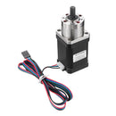 HANPOSE 17HS6401S-PG Nema 17 Extruder Gear Stepper Motor 42 Motor Ratio Planetary Gearbox Stepper Motor