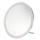 USB LED Light Makeup Mirror Touch Screen Portable Magnifying Vanity Tabletop Lamp Cosmetic Mirror Make Up Tool