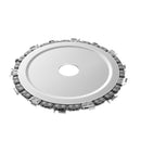 Drillpro 5 Inch Grinder Chain Disc 22mm Arbor 14 Teeth Wood Carving Disc For 125mm Angle Grinder