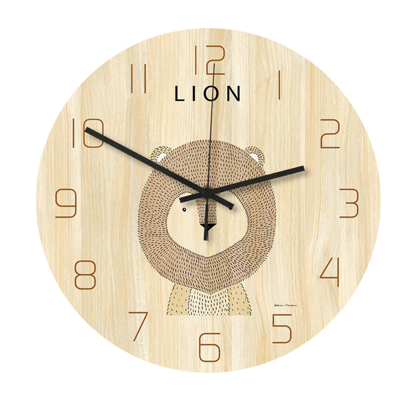 Loskii CC047 Creative Wall Clock Mute Wall Clock Cartoon Wall Clock For Home Office Decorations