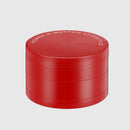 KCASA KC-XS02 Four Piece Forage Herb Grinder Metal Spice Crusher Zinc Alloy Pollen Catcher