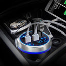 Accnic C1 3.5A 3 USB Car FM Transmitter Car Charger C igarette Lighter MP3 Player Adapter Hands free Wireless bluetooth Radio FM Receiver