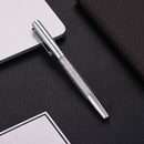 1 Piece Metal 1.0mm Diamond Signing Pen Ballpoint Pen Crystal Smooth Writing Pens for Office School Supplies Stationery