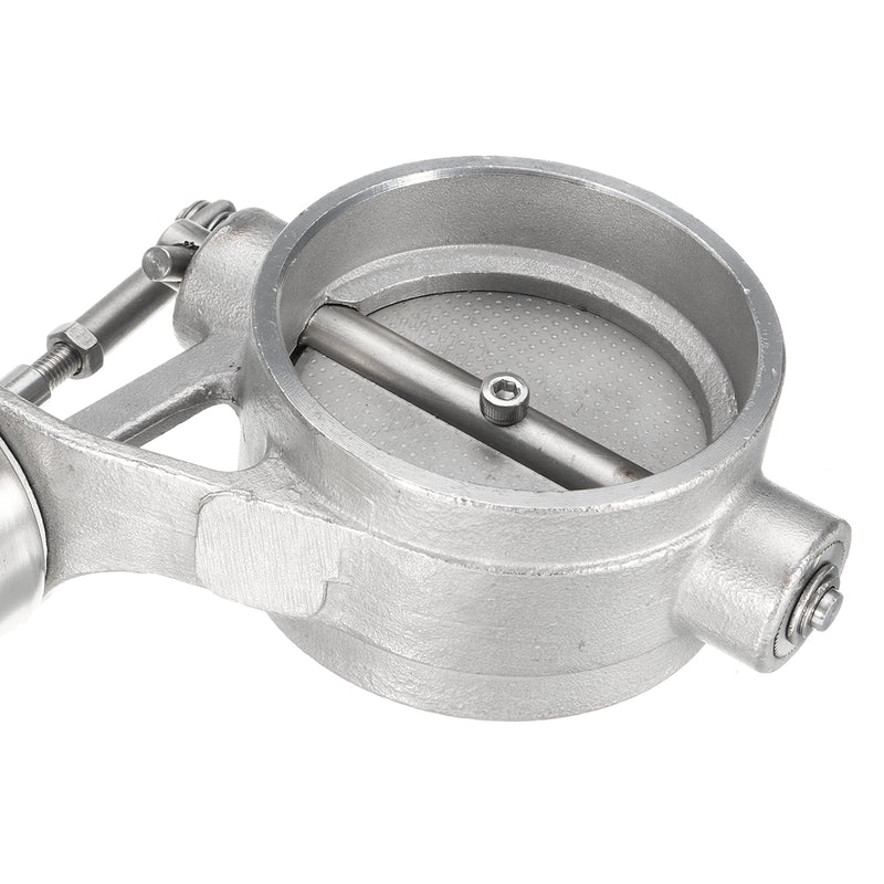 63mm 2.5'' Stainless Exhaust Control Valve Switch Kit Vacuum Actuator Open/Close Style