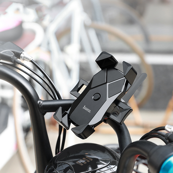 HOCO Bike Bicycle Motorbike Handble Phone Holder For 3.7-6.5 Inch Smart Phone iPhone 11 Samsung Galaxy Note 10