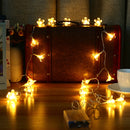 KCASA 5M 50 LED Sakura Flower String Lights LED Fairy Lights for Festival Christmas Halloween