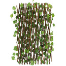 Garden Patio Yard Expandable Artificial Ivy Leaf Fence Decorations Screen