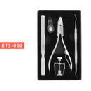 Y.F.M 6 Styles Stainless Steel Nail Cuticle Nipper Clipper Set Ingrown Nail Correction Tools Kit