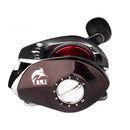 ZANLURE BLV100 II 6.3:1 10+1BB Metal Baitcasting Fishing Reel Left / Right Hand Water Drop Wheel