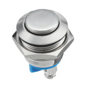 Machifit AC 250V 3A 16mm Waterproof Push Button Switch Self Lock Latching Switch