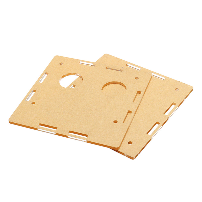 3pcs Transparent Acrylic Housing Shell For 6J1 Tube Preamplifier Amplifier Module Case