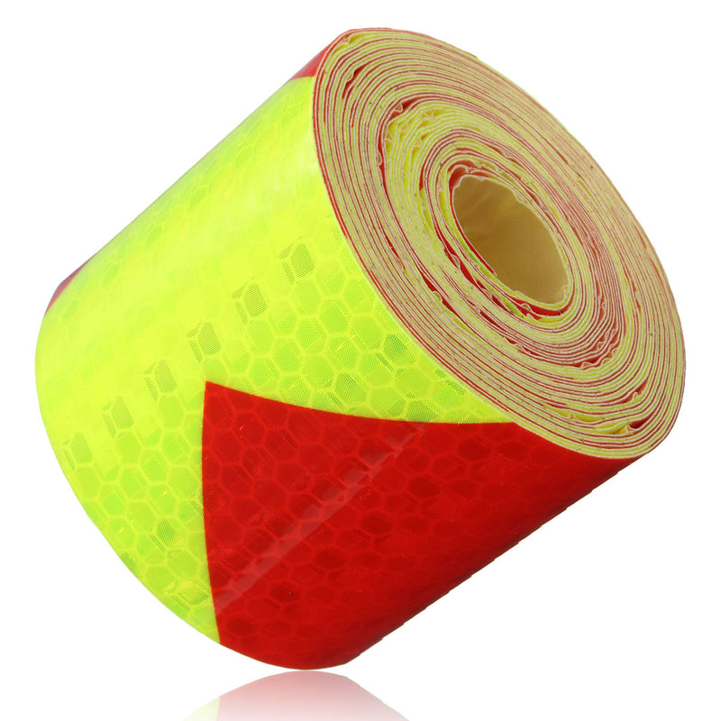 5m x 50mm Stripe Safety Reflective Self Adhesive Warning Tape Sticker