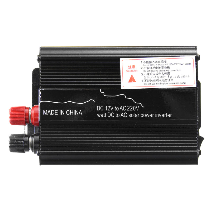 300W 500W 1000W 1200W 1500W Inverter Solar Power Inverter Modified Sine Wave Converter DC 12V to AC 220V
