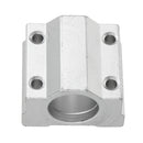 Machifit 10mm Slide Bushing Block With 2 Bearings for No Power Spindle Assembly Small Lathe Accessories