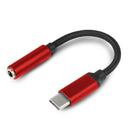 TP-1 Type-C To 3.5mm Earphone Audio Adapter Cable for Xiaomi Note 3 Huawei Samsung