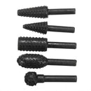 5/10Pcs Woodworking Electric Rotary File Wood Carving Root Milling Tool Cutter Grinding Head Set