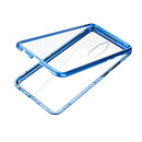 Bakeey Magnetic Adsorption Metal Tempered Glass Flip Protective Case for Xiaomi Redmi 8A