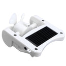 USB Fan Mini Portable Solar Cap Clip Solar Panel Powered for Cooling Travelling Camping