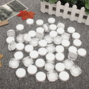50Pcs Cosmetic Bag  Empty Jar Pots Eyeshadow Makeup Face Cream Lip Balm Container 3ml