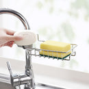 Stainless Steel Sink Tap Faucet Storage Holder Rack Bathroom Kitchen Shelf