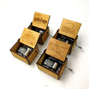 Creative Antique Carved Wooden Personalizable Music Box Beauty And The Beast Handmade Engraved Christmas New Year Birthday Gift