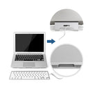 Portable Aluminum Laptop Stand Tablet Holder Heat Dissipation for 11.0-15.6 Inch Laptop Tablet MacBook Air/MacBook Pro for iPad Pro 12.9 Inch